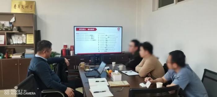 湖南鋰電池負極材料企業(yè)再次考察科源窯爐！